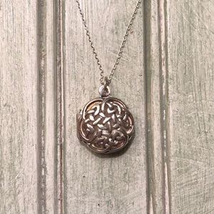 Celtic Locket Necklace